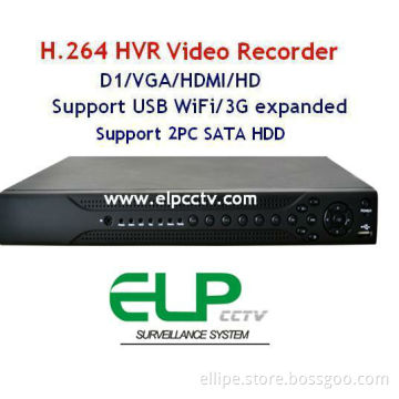 H. 264 CCTV Security HVR Hybrid Video Recorder Hybrid NVR
